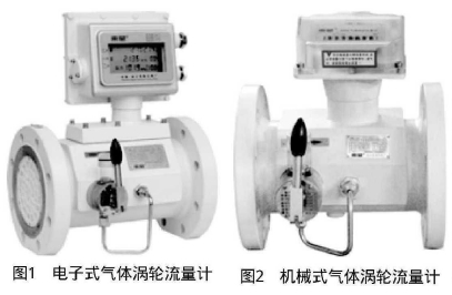 圖1電子式氣體渦輪流量計(jì)圖2機(jī)械式氣體渦輪流量計(jì)